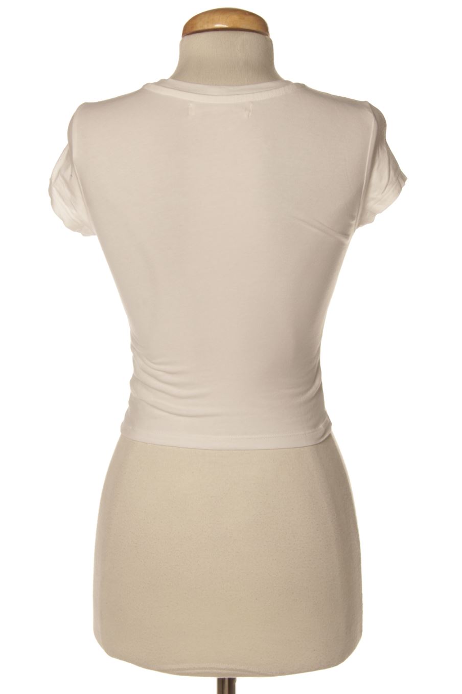 Top de H&M by Coachella de la talla XS, de color blanco