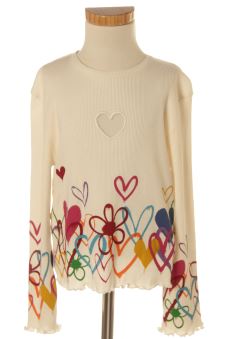 Langärmeliges T-shirt 122 Desigual