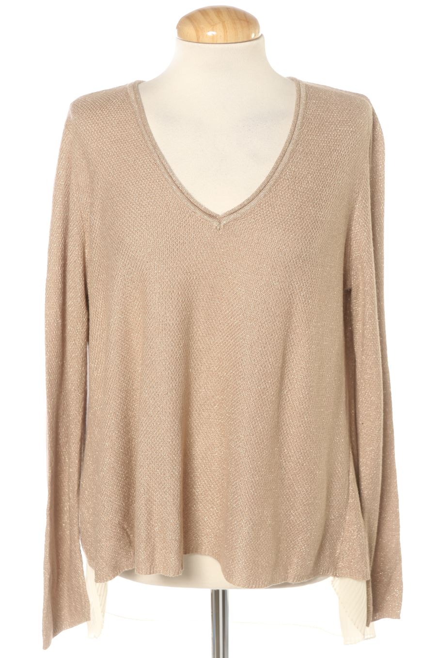 Pull Sfera de la taille M, de couleur beige