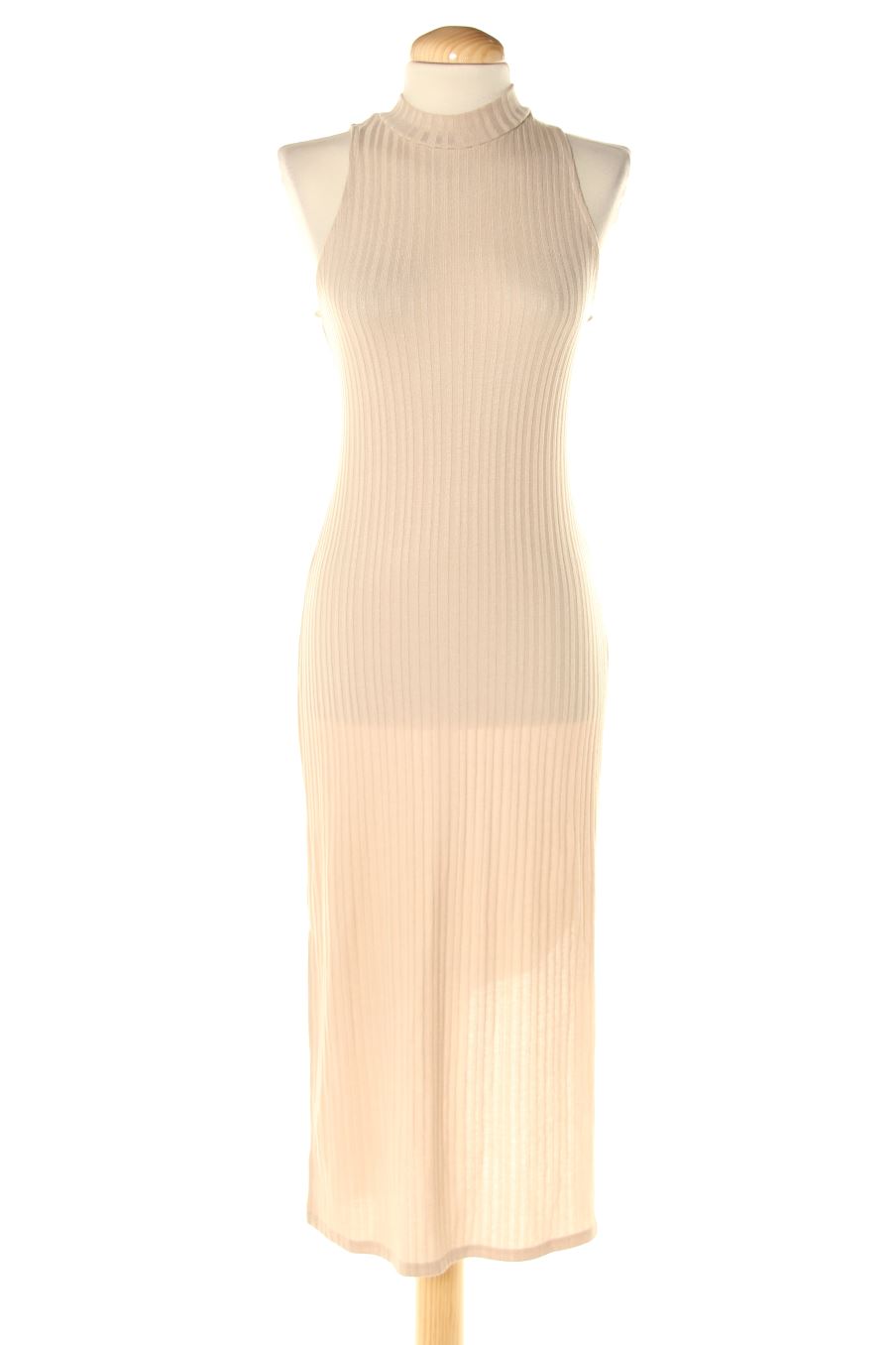 Robe casual H&M de la taille XS, de couleur beige