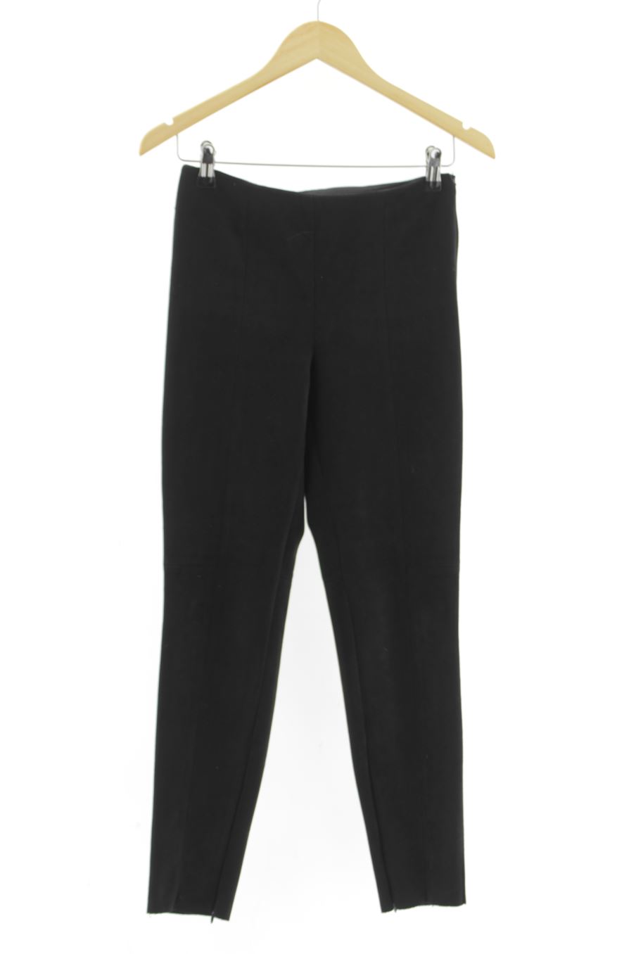 Pantalón Casual de Zara de la talla S, de color negro