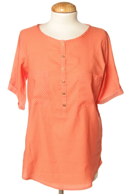 Kurzärmelige Bluse