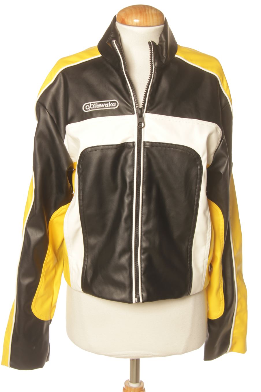 Blouson Pull & Bear de la taille M, de couleur noir de synthétique