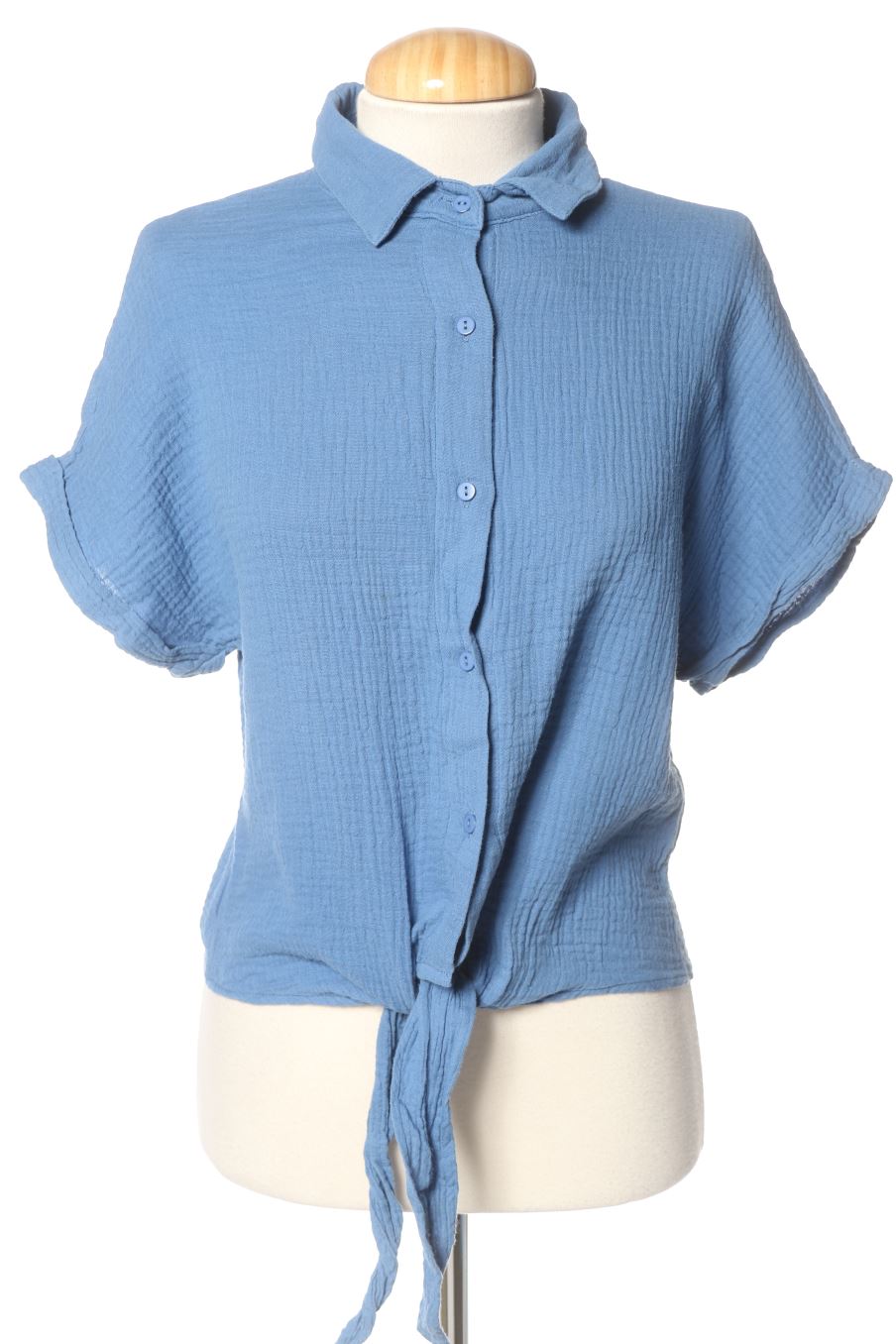 Camisa de Libertie de la talla S, de color azul