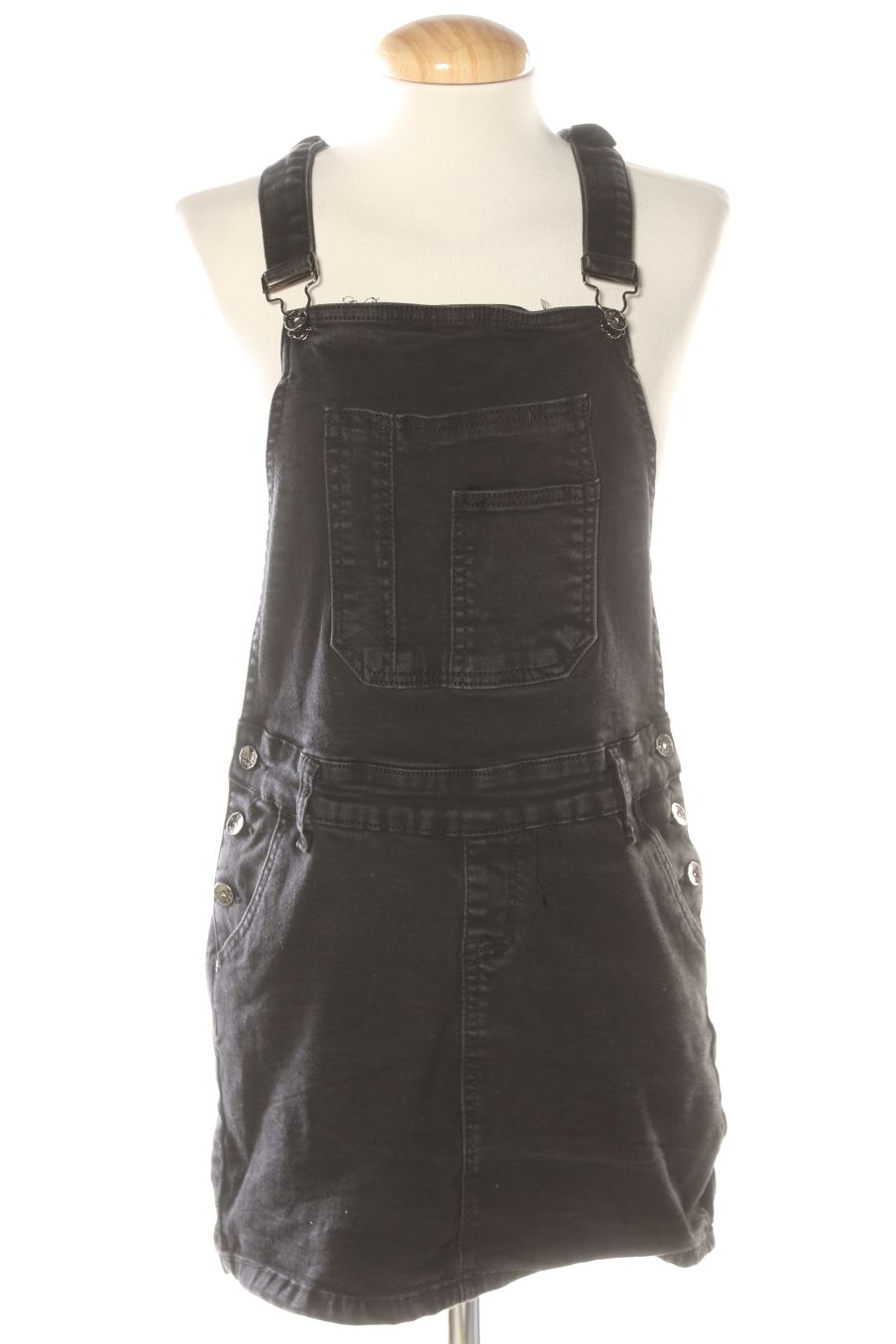 Robe casual Miss Vip de la taille 36, de couleur noir de denim