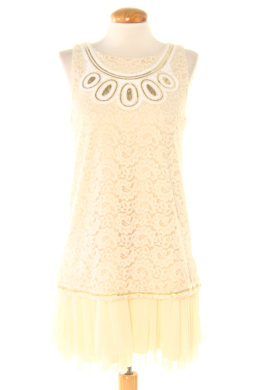 Vestito casual de Maggie Sweet de la talla L, de color beige