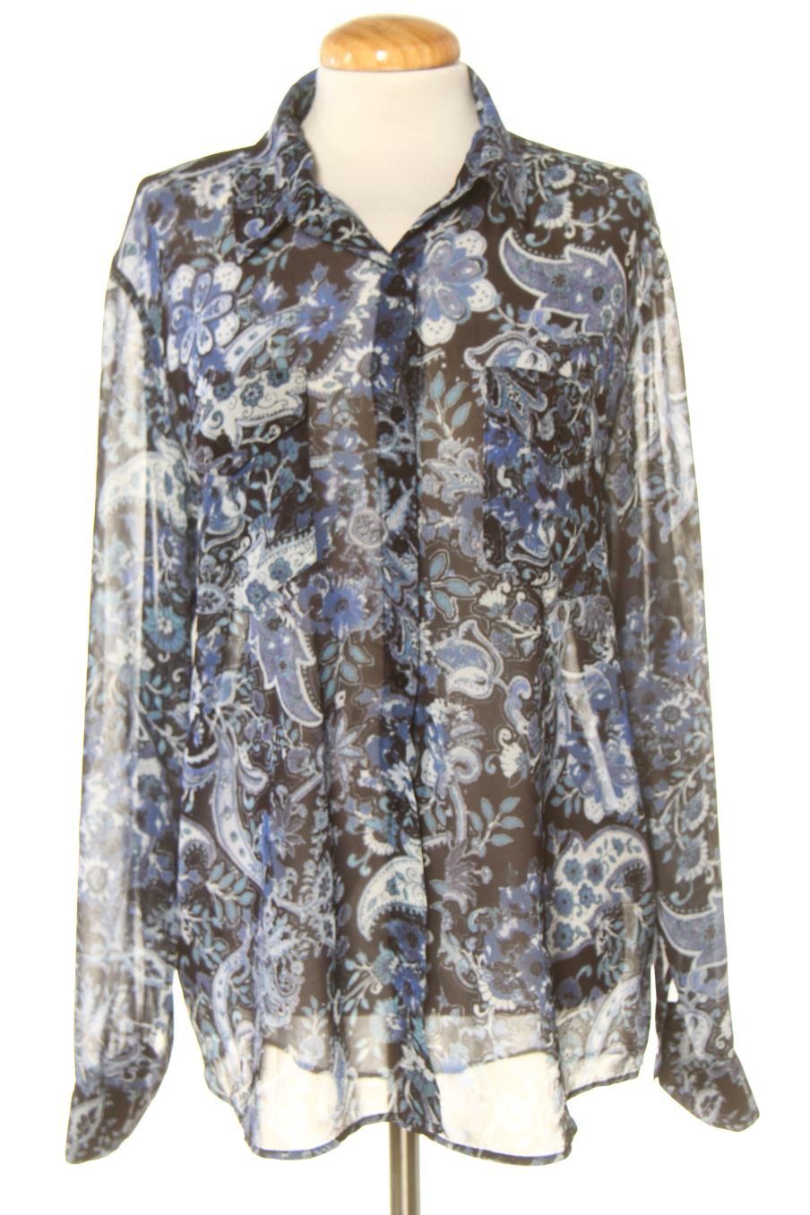 Hemd von The kooples Größe L, Farbe Blau, für