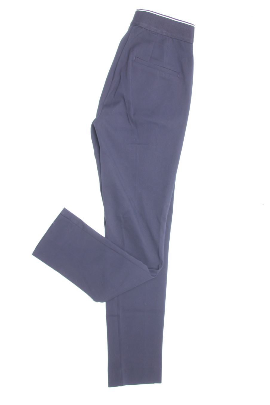 Pantalones de Zara de la talla XS, de color azul marino