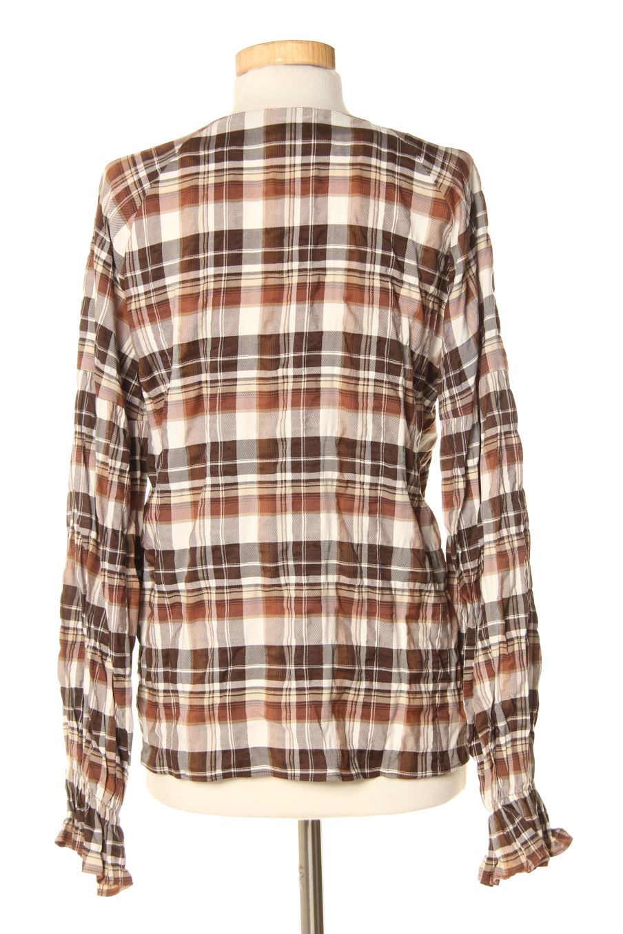 Blusa de manga larga de Scalpers de la talla S, de color cuadros