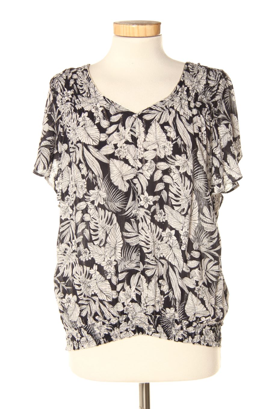 Blouse à manches courtes Bréal Collection de la taille M, de couleur imprimés