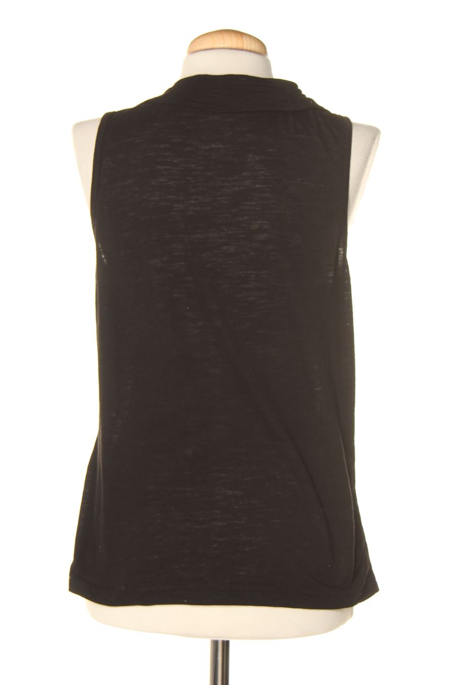 Chaleco de tela de Julie Guerlande de la talla S, de color negro