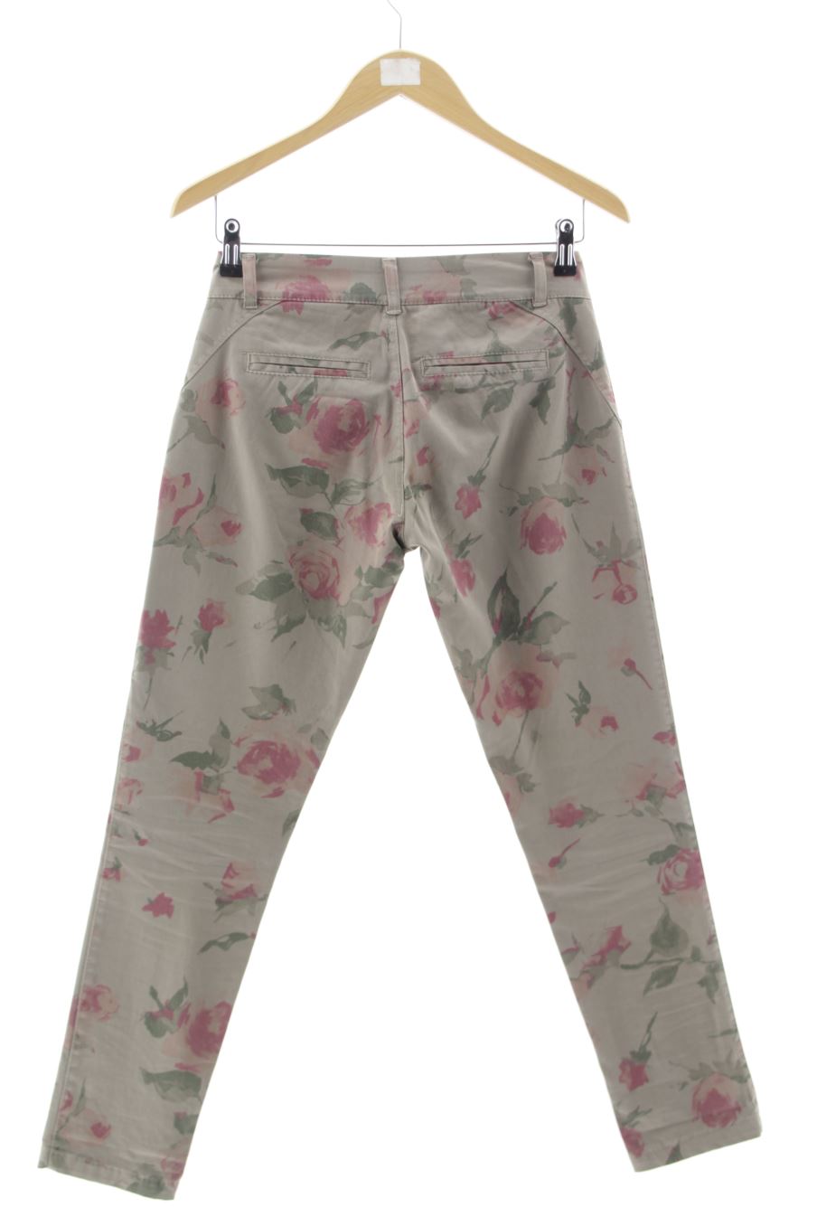 Vaquero de Made in italy de la talla 36, de color gris de ropa vaquera