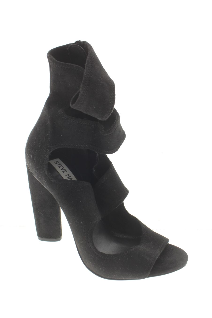 Sandalias tacon de Steve Madden de la talla 36, de color negro de
