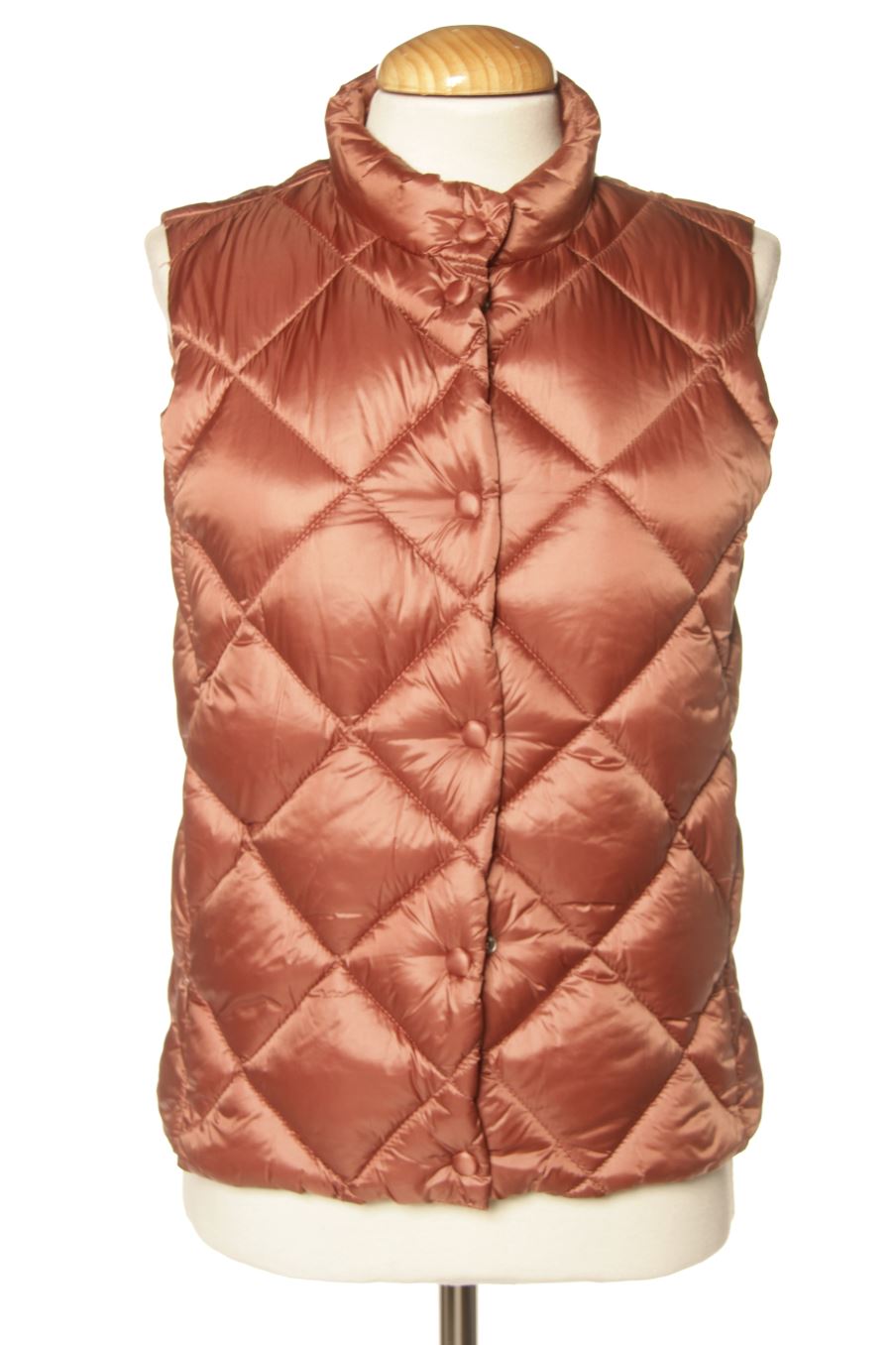 Chaleco de abrigo de Mango de la talla S, de color rosa