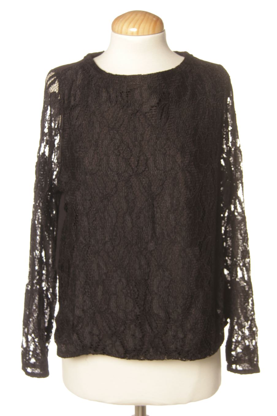 Blusa de manga larga de H&M de la talla M, de color negro