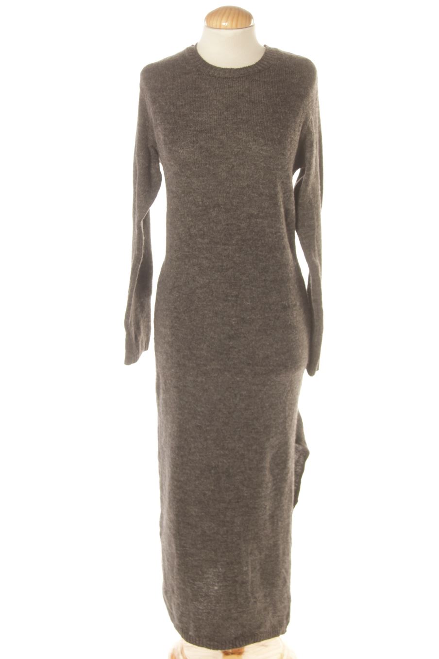 Robe casual Pull & Bear de la taille S, de couleur gris
