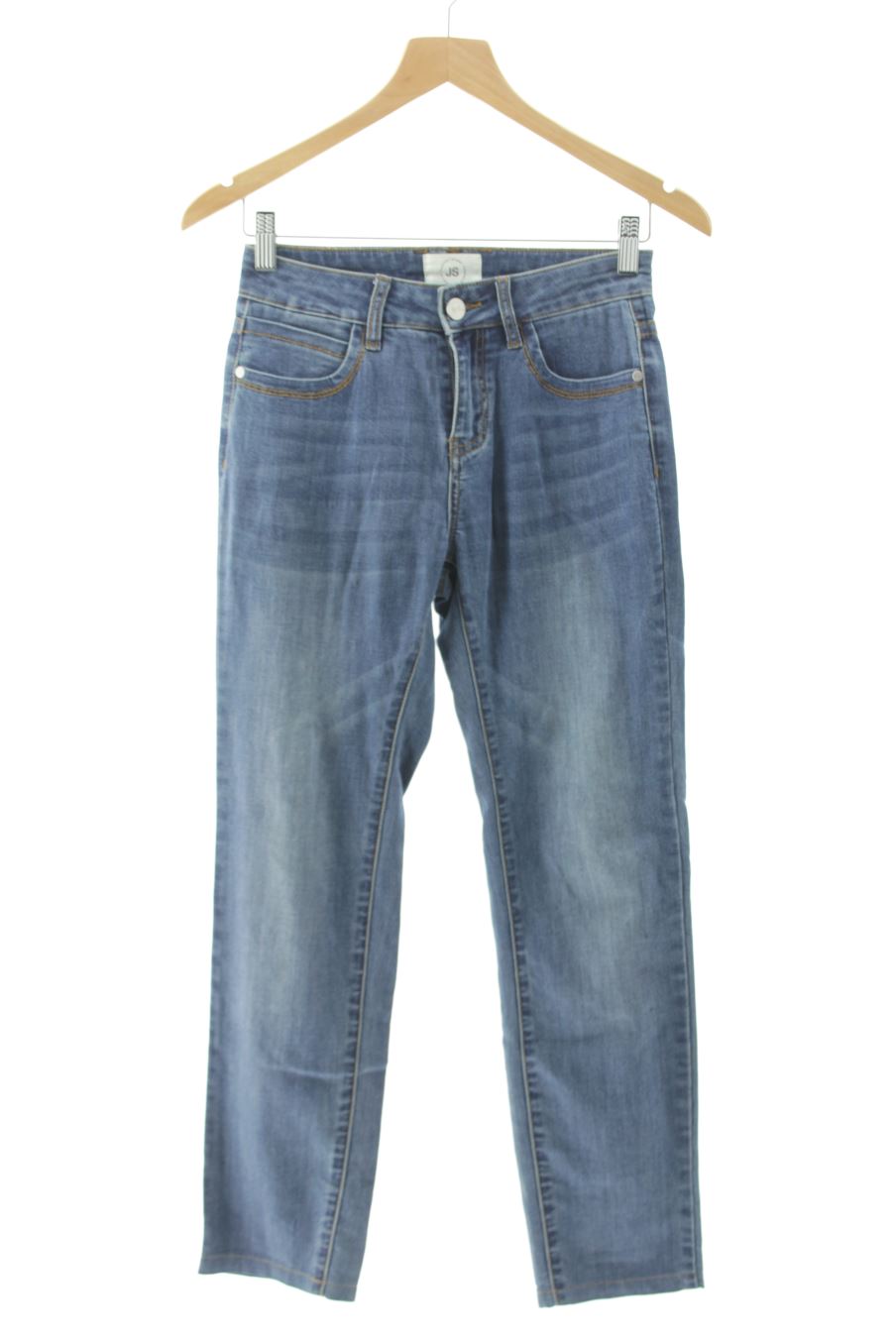 Jeans Javier simorra de la taille 34, de couleur bleu de denim