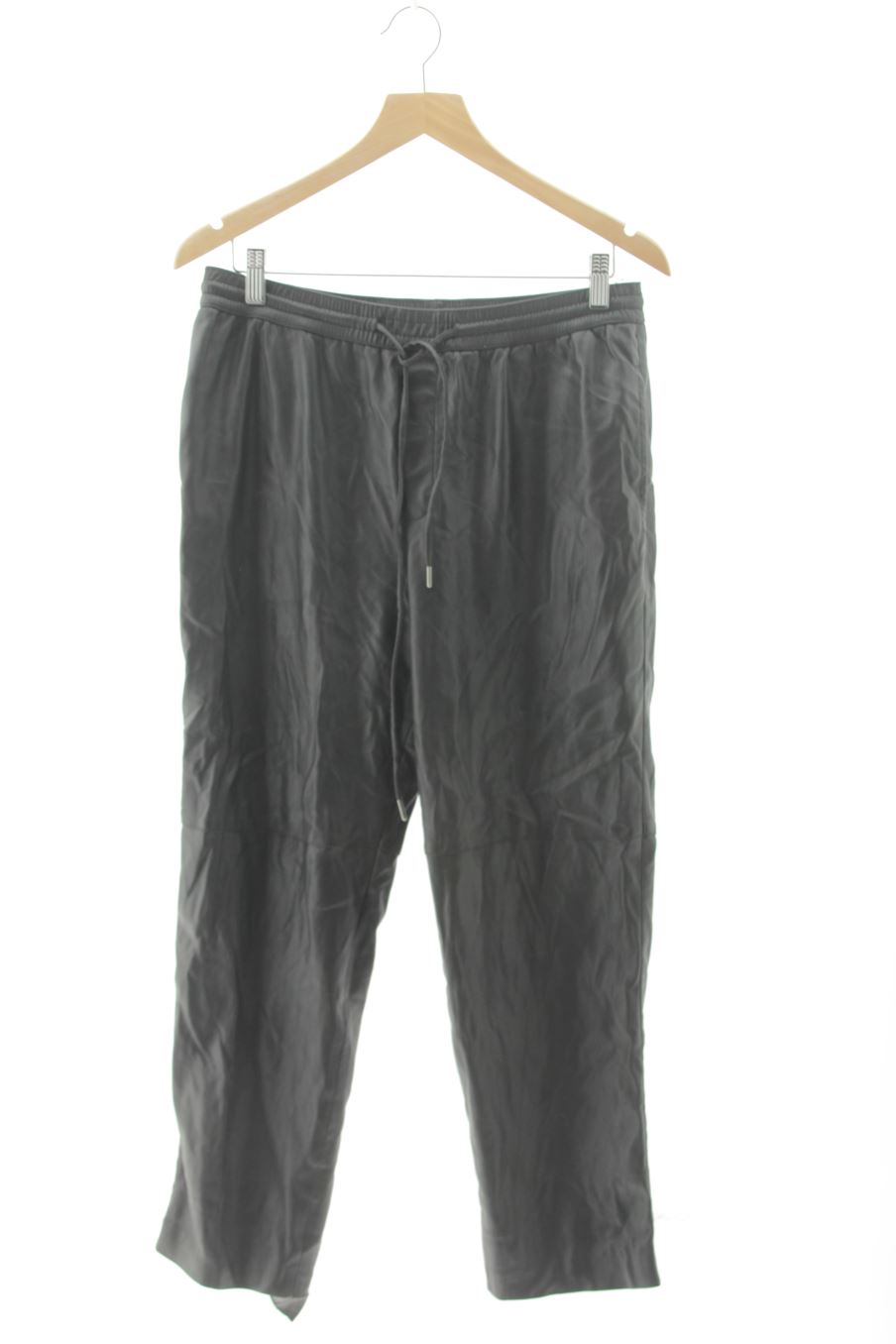 Hose von Mango Größe L, Farbe Schwarz, aus Synthetisch für