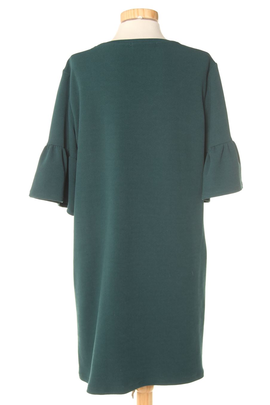 Robe casual Pull & Bear de la taille M, de couleur vert