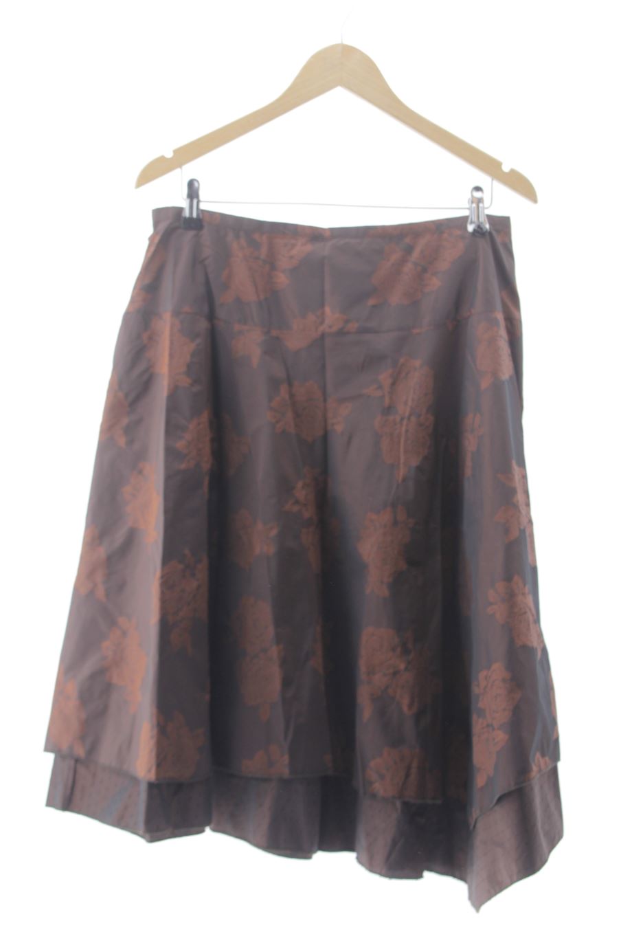 Jupe El Corte Ingles de la taille 46, de couleur marron