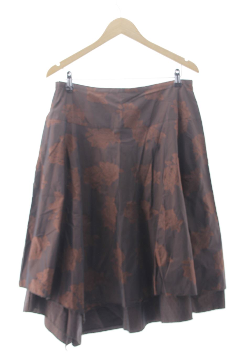 Jupe El Corte Ingles de la taille 46, de couleur marron