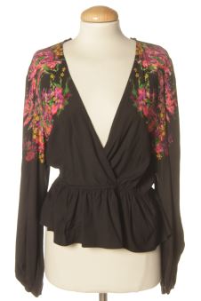Blusa a maniche lunghe M Desigual, foto 1 di 2