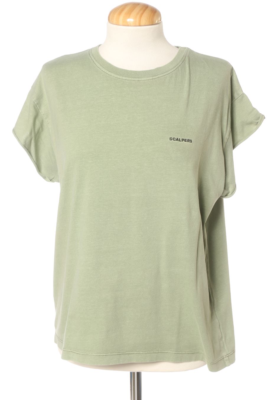 T-shirt Scalpers de la taille S, de couleur vert