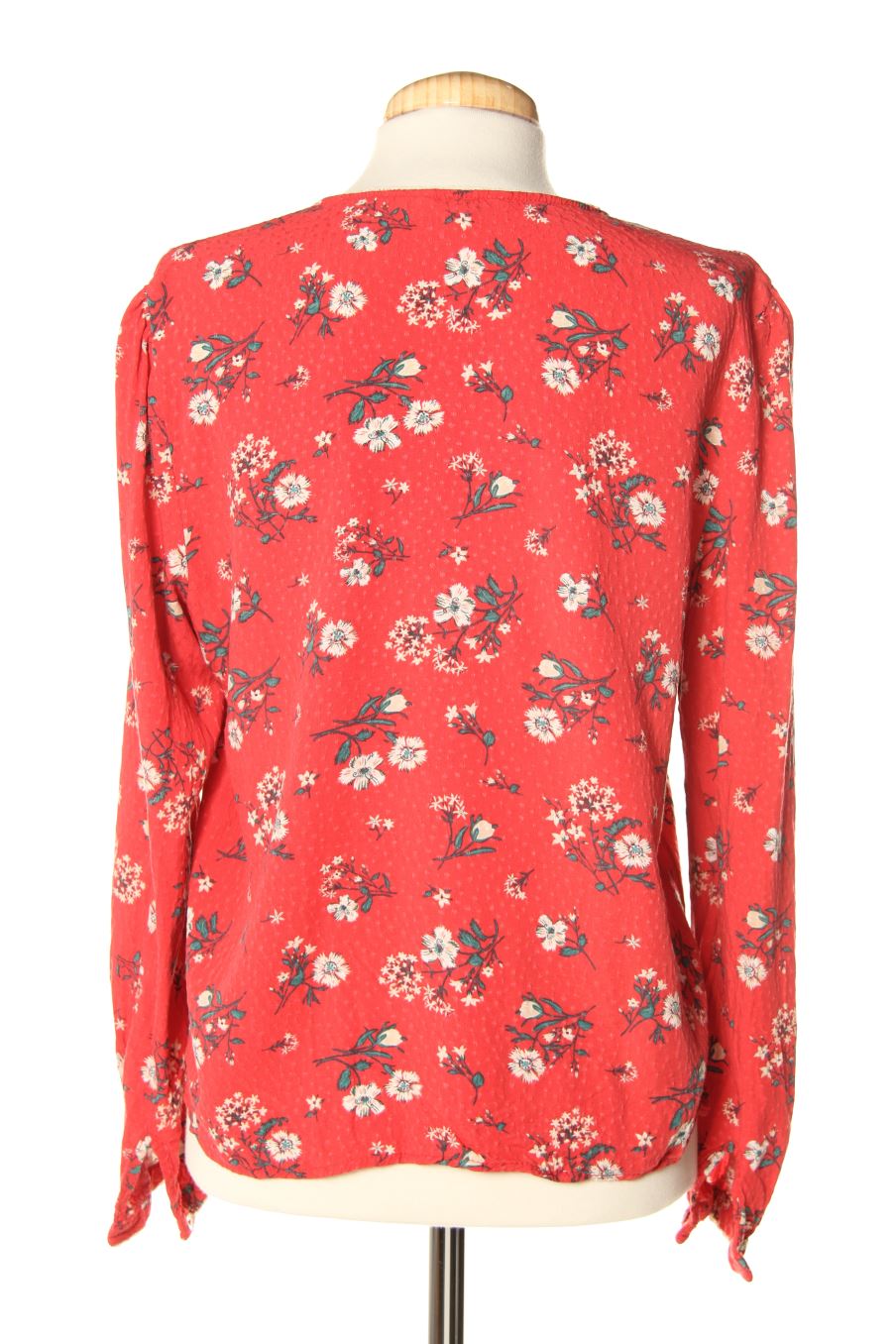 Blouse à manches longues Springfield de la taille 40, de couleur fleurs