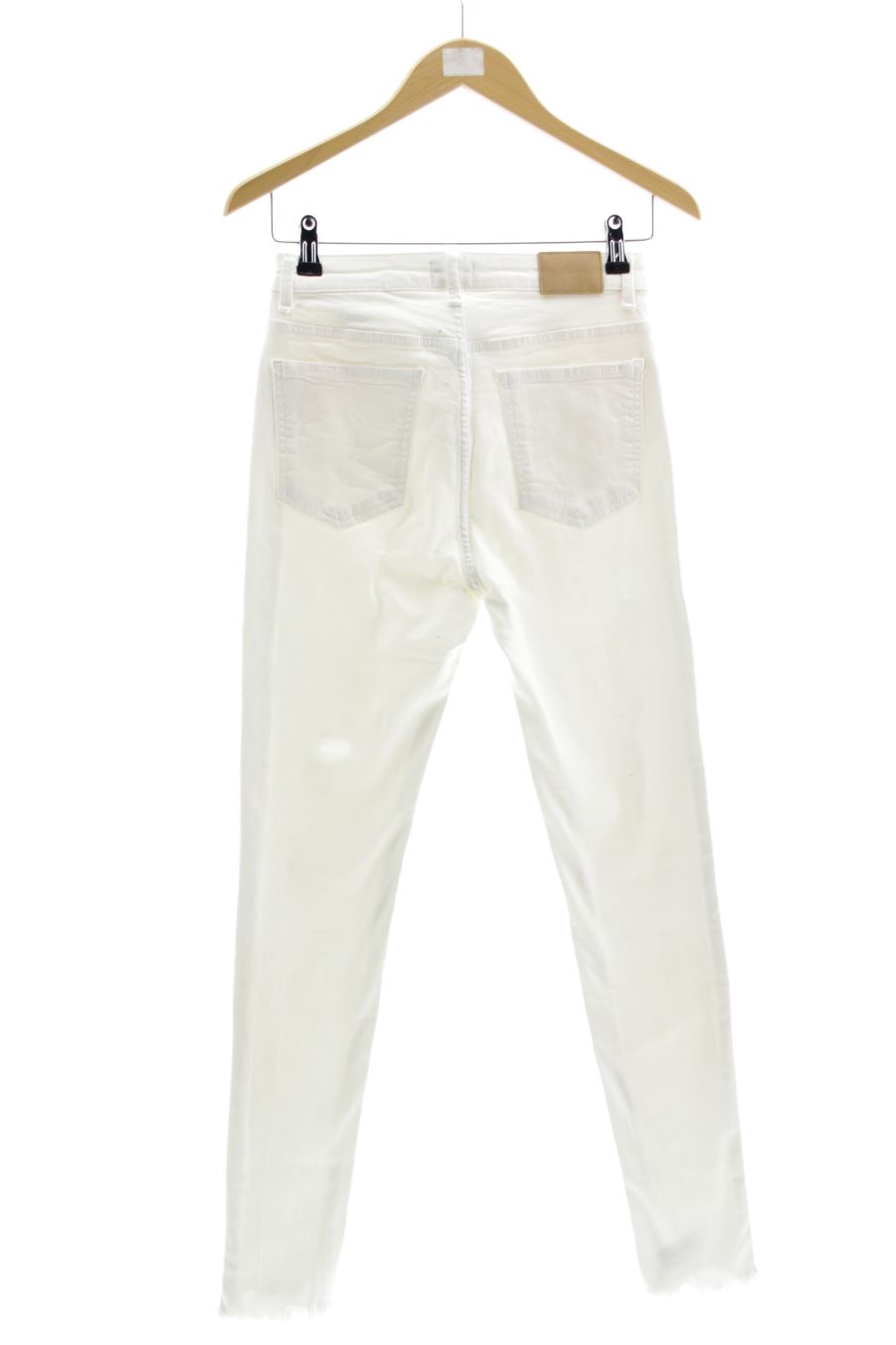 Jeans Belle & rebel de la taille S, de couleur blanc de denim