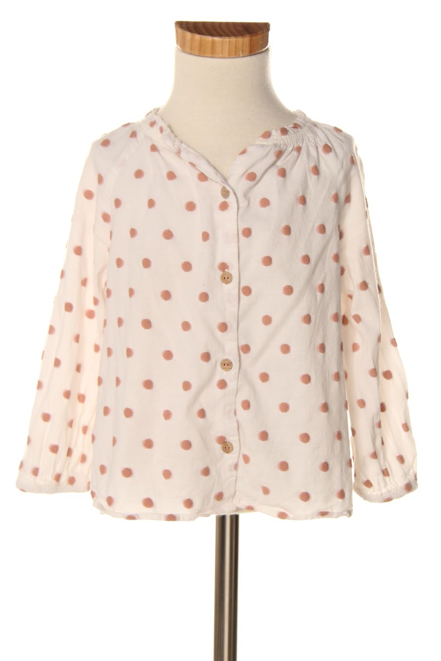 Blusa de manga larga de Zara de la talla 3 años de segunda mano