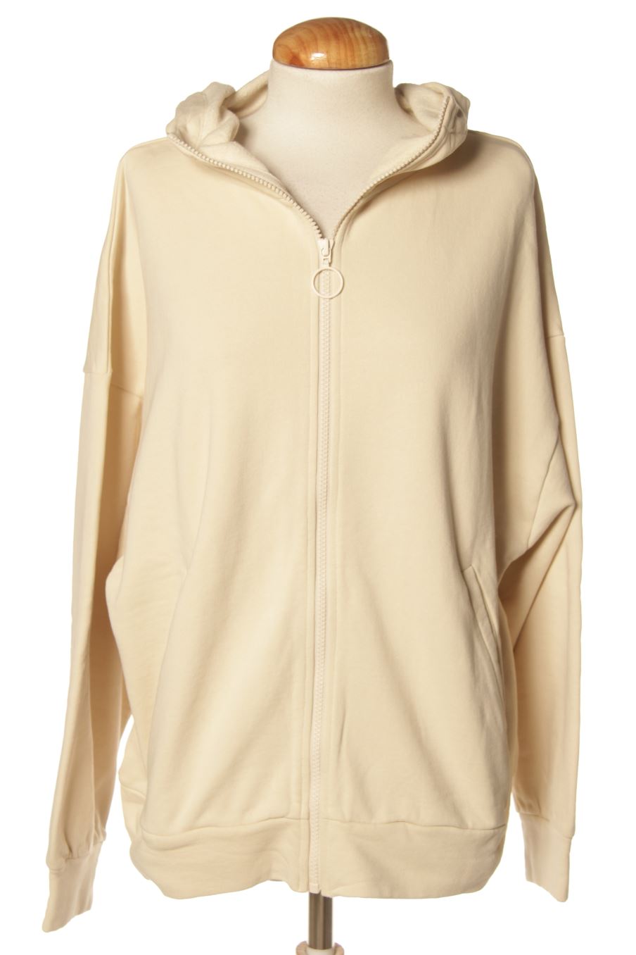 Sudadera de Yerse de la talla L, de color beige