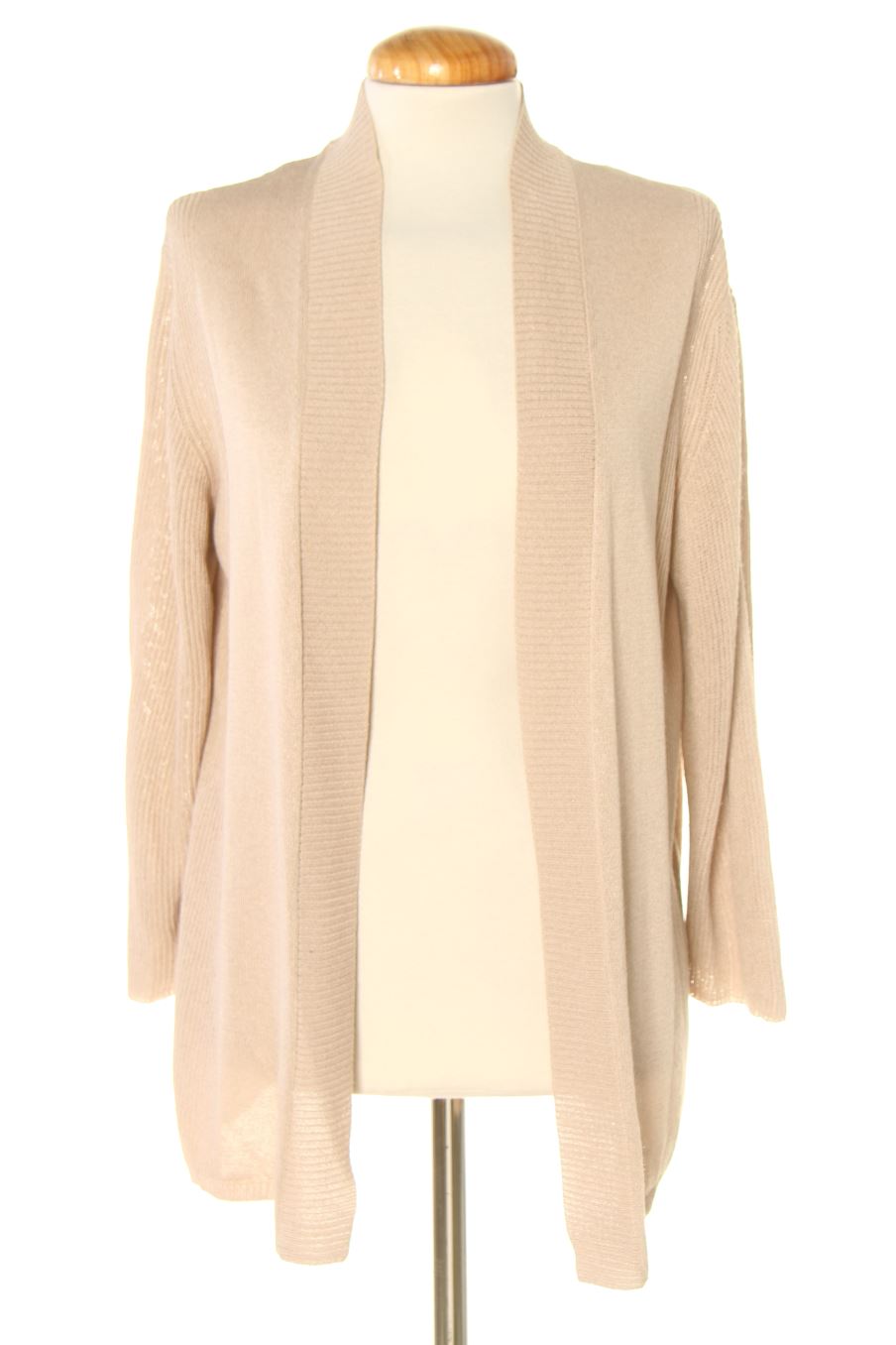 Gilet Massimo Dutti de la taille S, de couleur beige