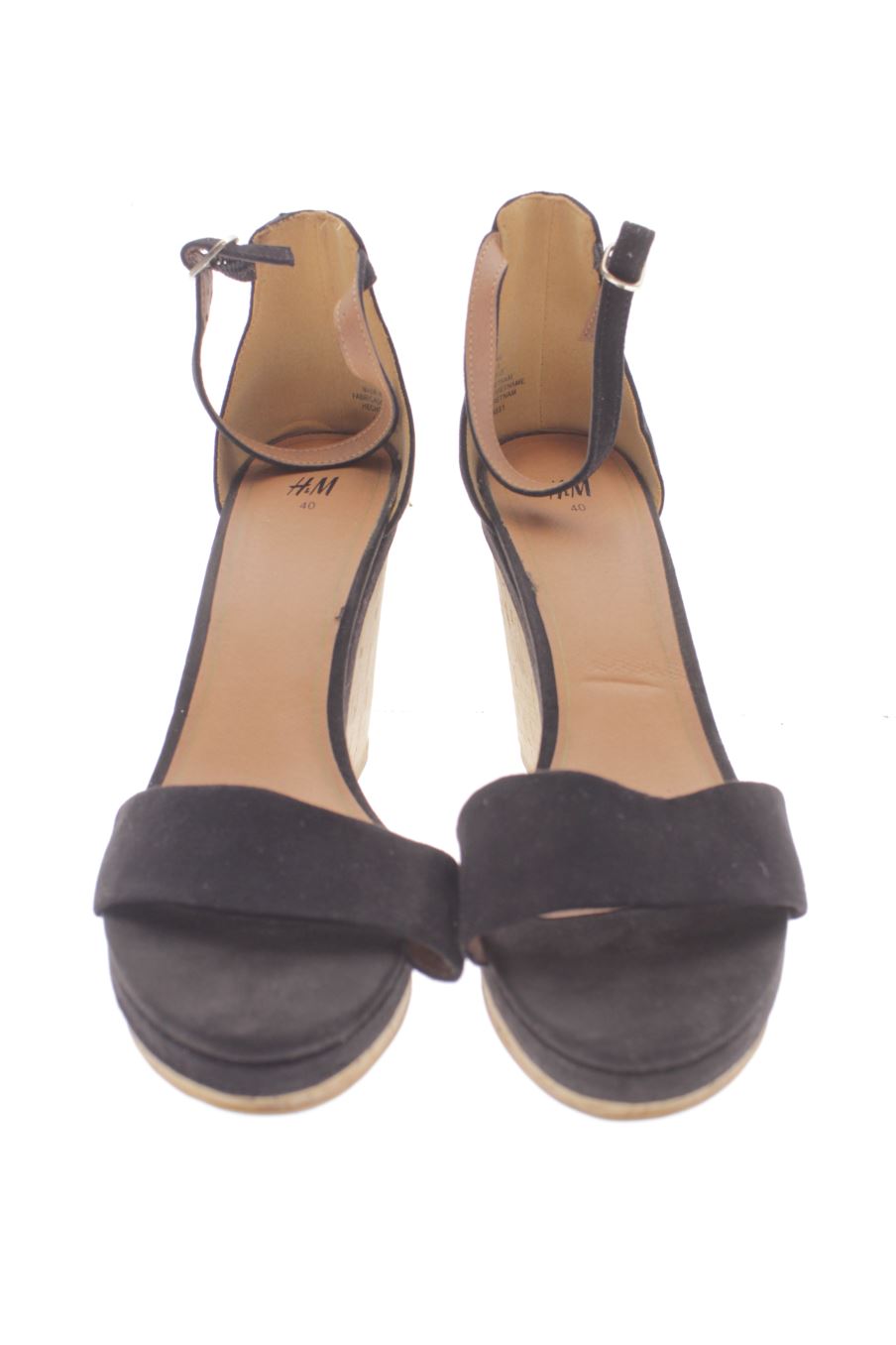 Plataformas de H&M de la talla 40, de color negro de