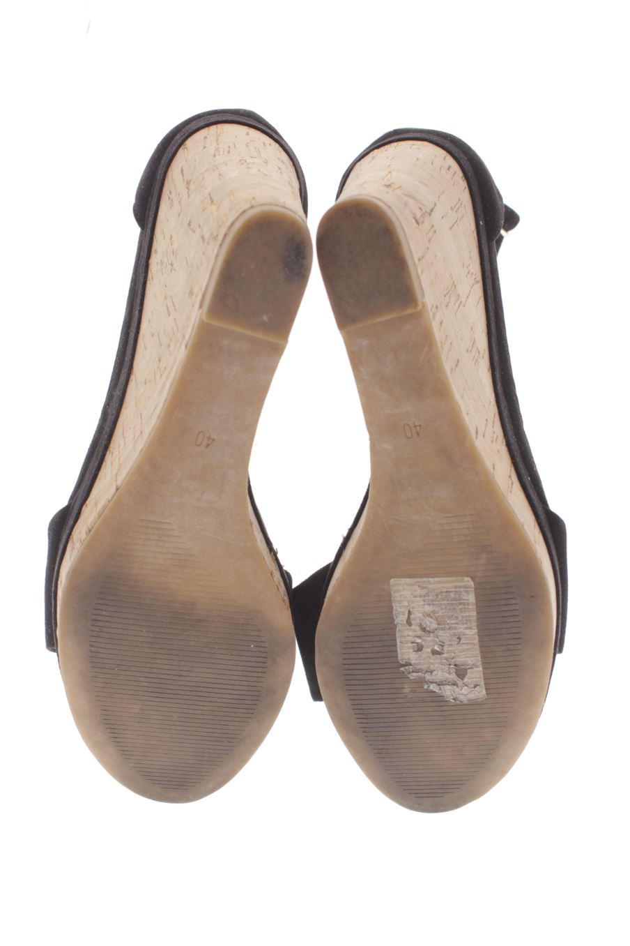 Plataformas de H&M de la talla 40, de color negro de