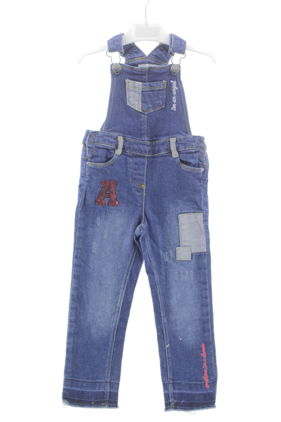 Pantalón de peto de Orchestra de la talla 3 años de denim de segunda mano