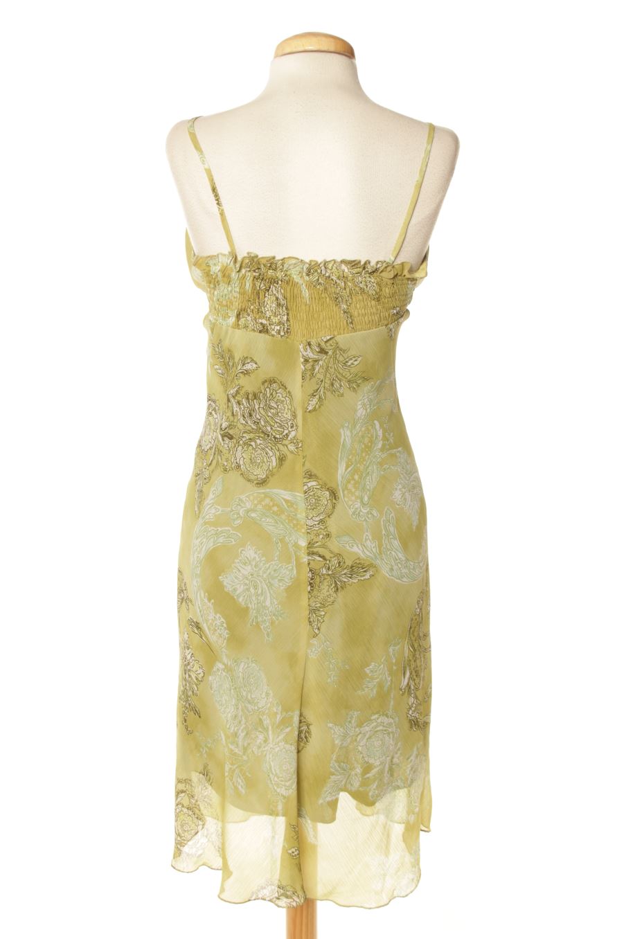 Vestido casual de Jiayao de la talla 40, de color verde