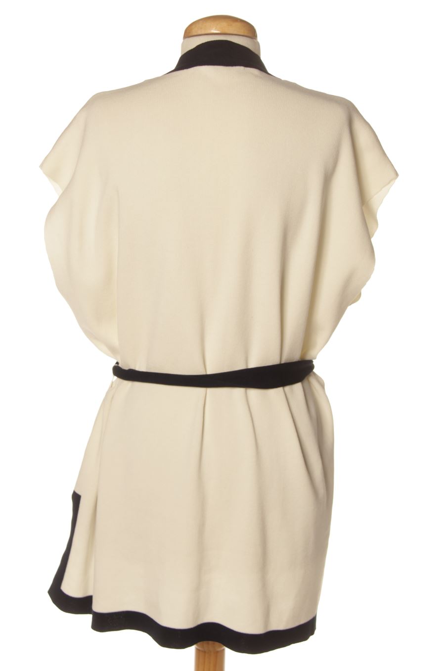Chaleco de tela de Woman (El Corte Inglés) de la talla S, de color blanco