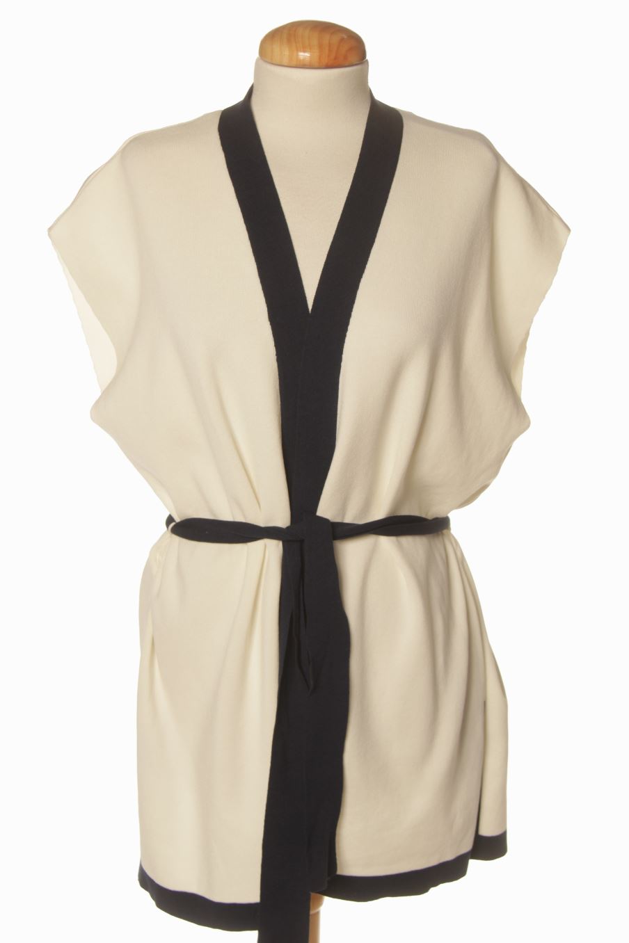 Chaleco de tela de Woman (El Corte Inglés) de la talla S, de color blanco