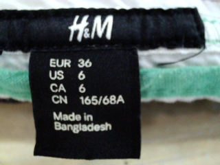 Pantalon H&M de la taille 36, de couleur noir