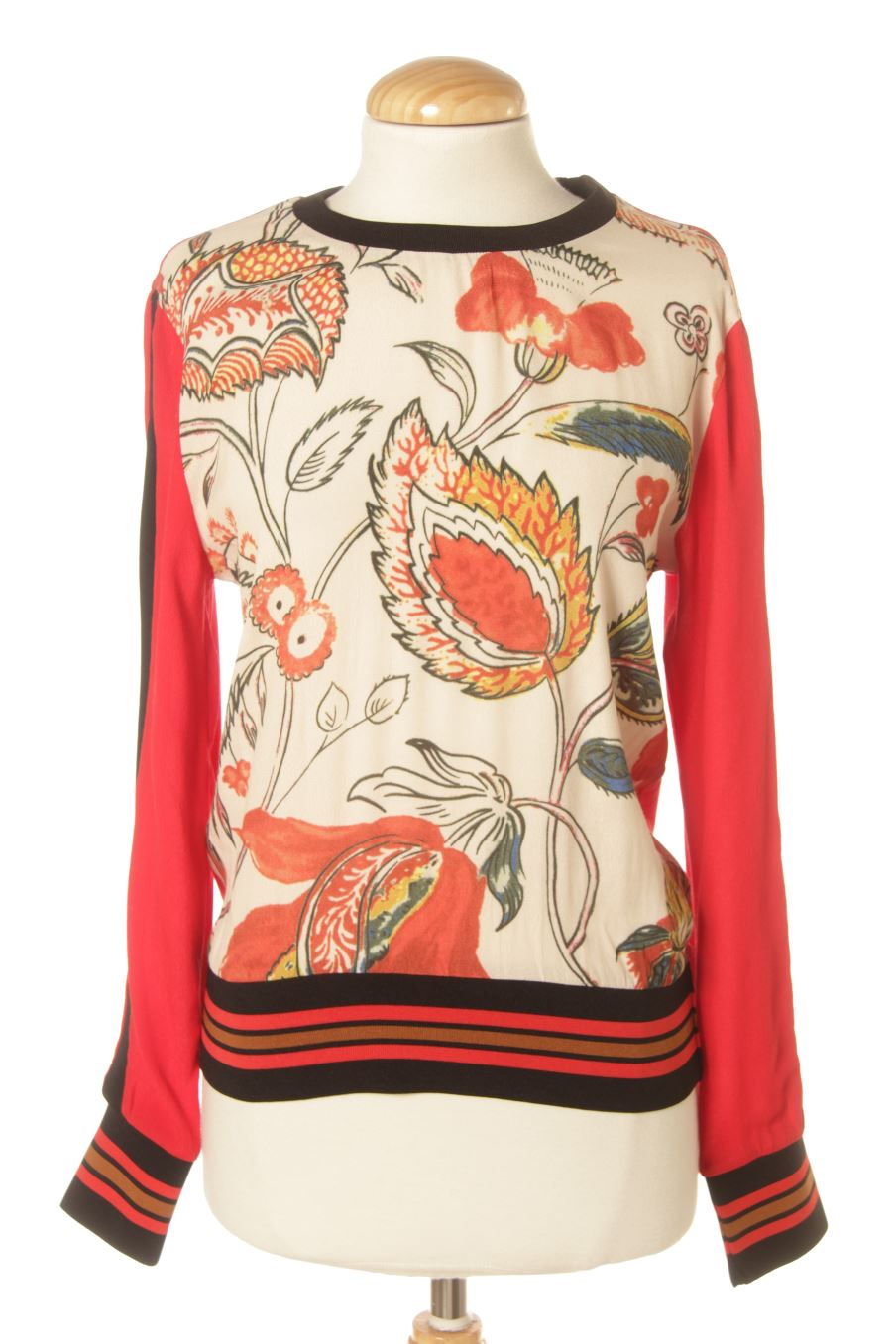 Blusa de manga larga de Desigual de la talla XS, de color estampado