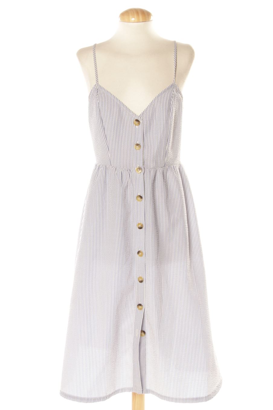Robe casual H&M de la taille 36, de couleur bleu