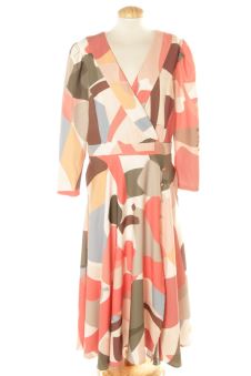 Vestido elegante SUPER XXL Mariquita Trasquilá