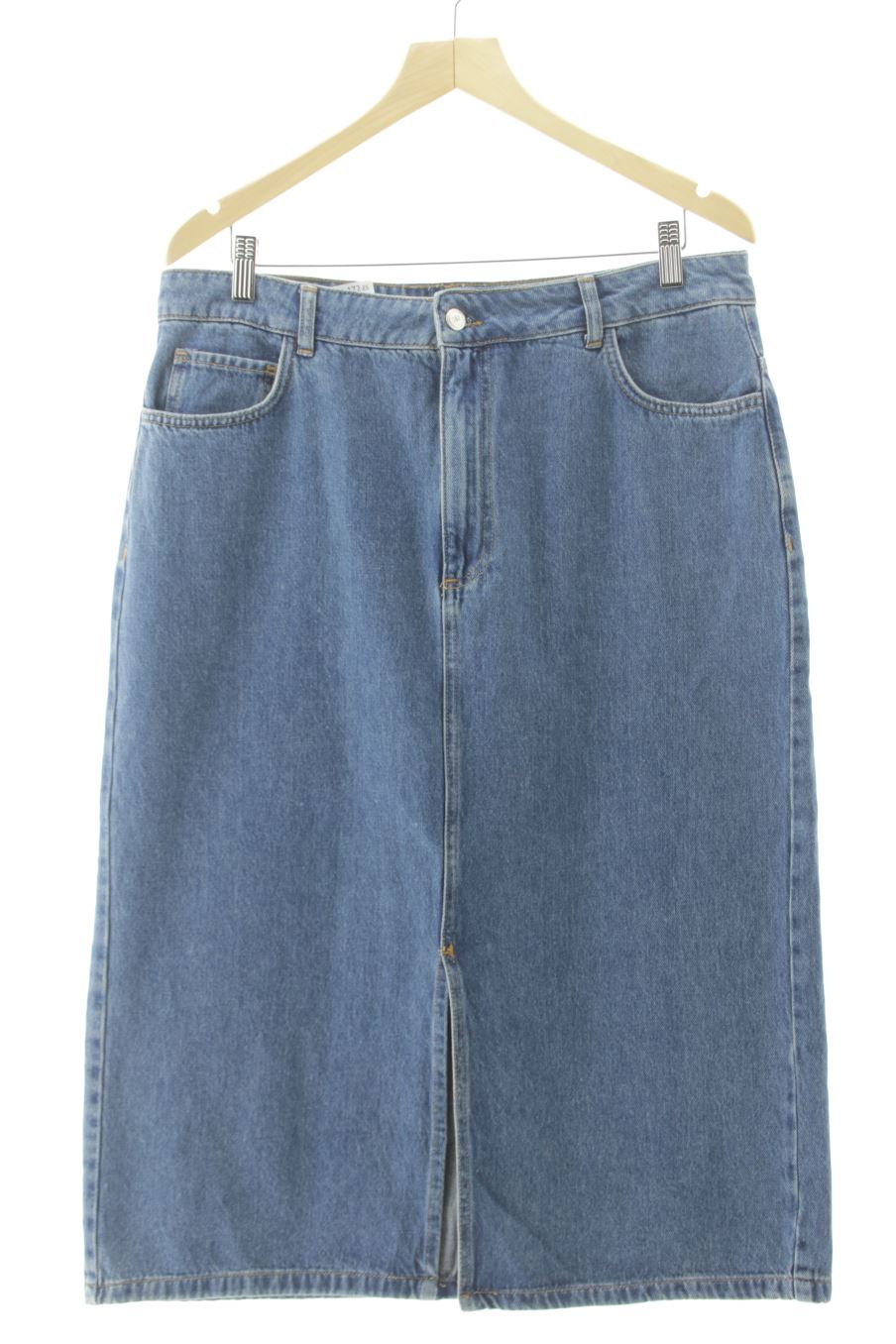 Jupe La redoute de la taille 46, de couleur bleu de denim