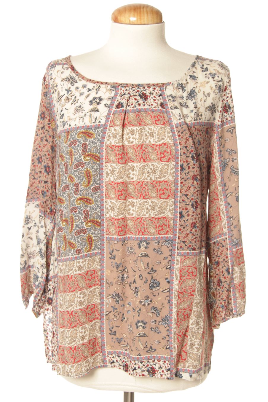Langärmelige Bluse von PERCENTIL Größe S, Farbe Geblümt, für