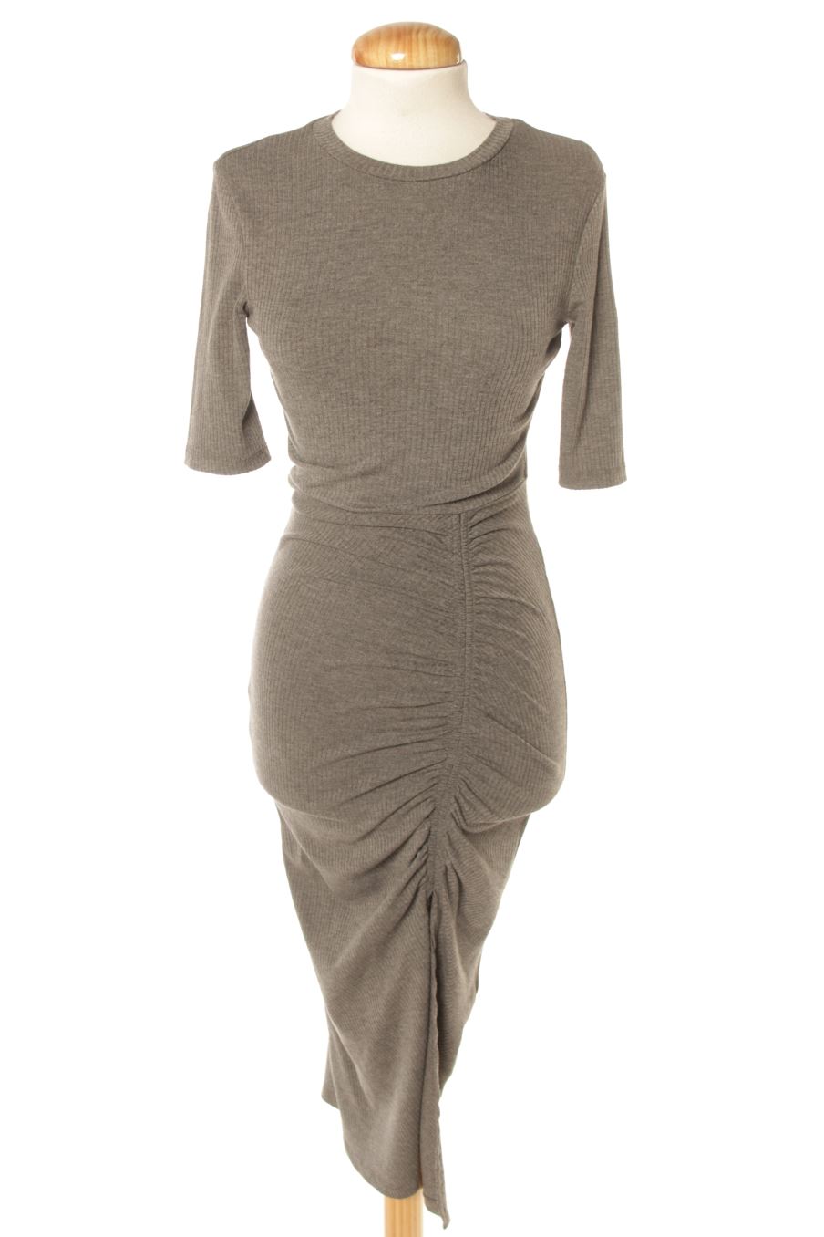 Robe casual Stradivarius de la taille S, de couleur gris