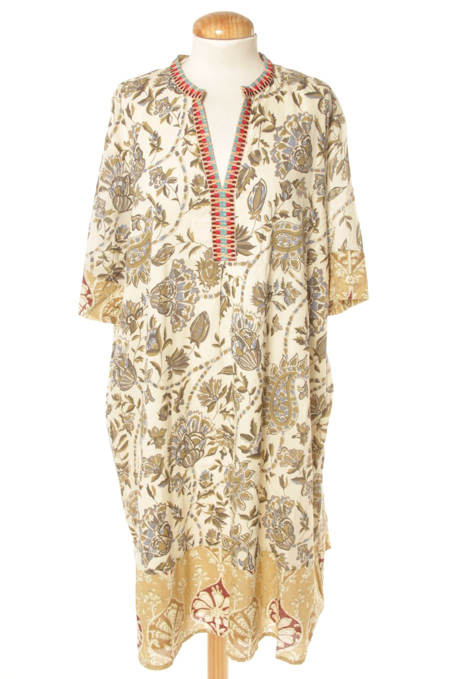 Robe casual El Corte Ingles de la taille XL, de couleur imprimés