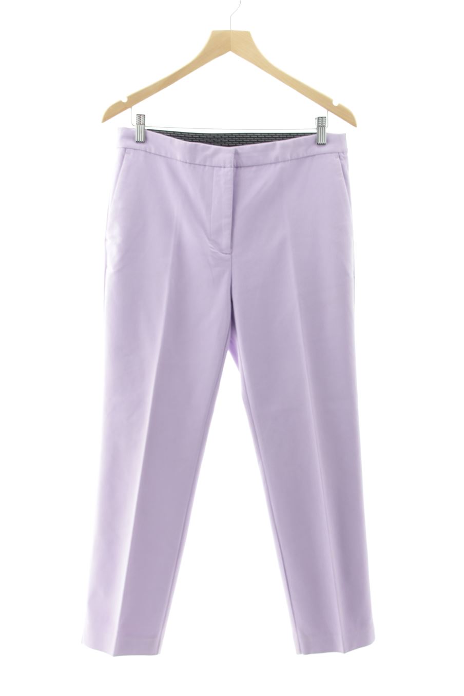 Pantalon Zara de la taille XL, de couleur pourpre