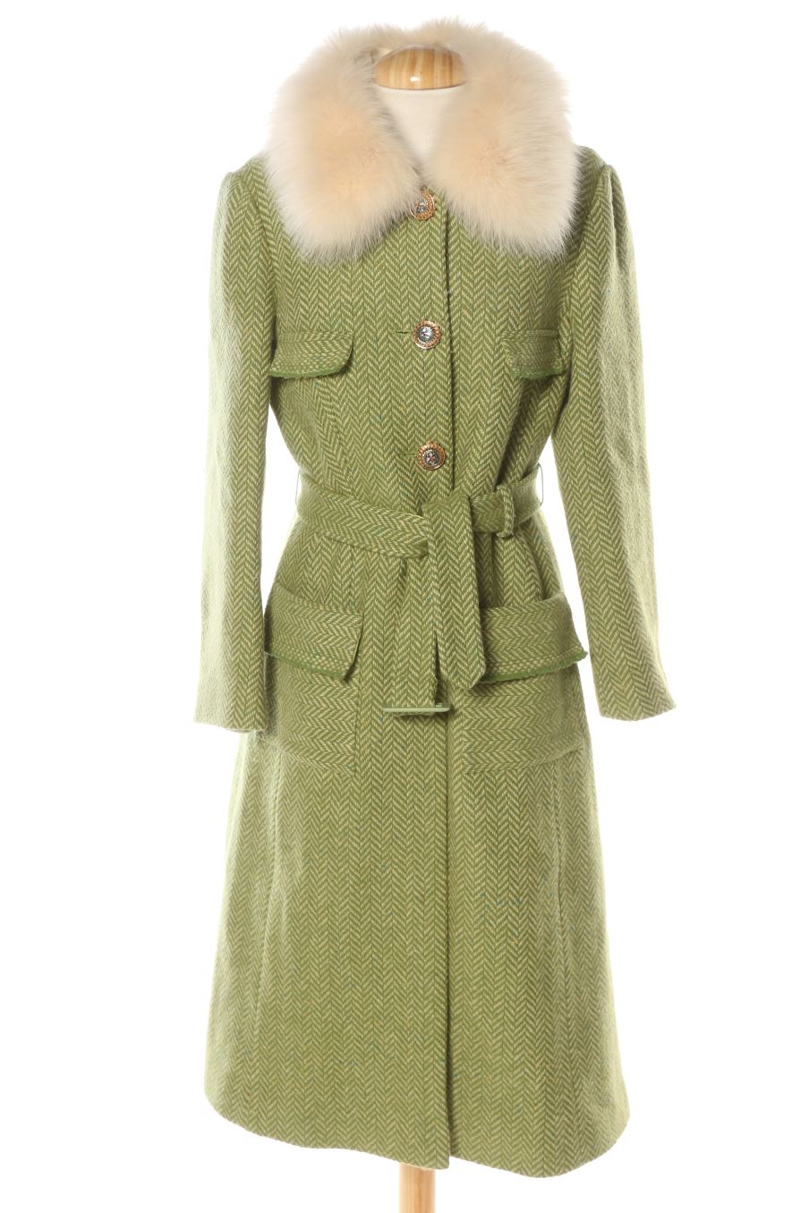 Manteau Mr. Water de la taille L, de couleur vert