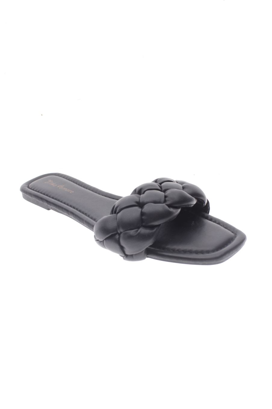Sandalias planas de Niko Amore de la talla 39, de color negro de