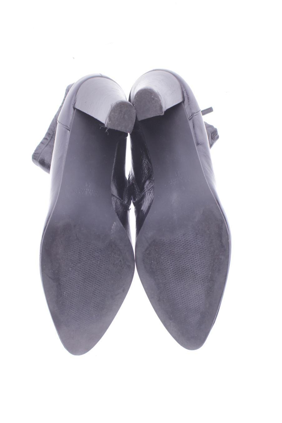 Botines de Zara de la talla 41, de color negro de